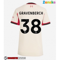 Ženske Nogometnih dresov Liverpool Ryan Gravenberch #38 Gostujoči 2025-26 Kratki rokavi